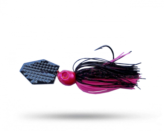 Man Cave Baits Skinny Chatterbaits 10 gr - Pink Cadillac i gruppen Fiskedrag / Chatterbaits, Jigs & Bladed Jigs hos Örebro Fiske & Outdoor AB (MCB Chatter 10 gr Cadil)